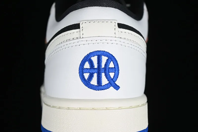 All categories Air Jordan Jordan series basketball shoes Air Jordan 1 Low G version pure original Air Jordan 1 Low "Quai 54" AJ1 Joe 1 white black blue low-top cultural casual sneakers HQ0764-001